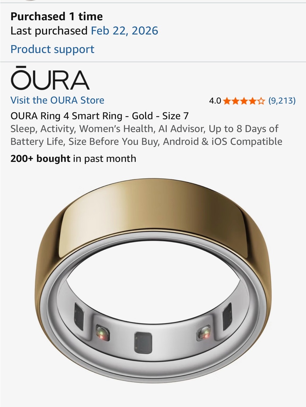 OURA RING - Picture 8 of 9